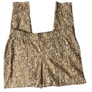 Livi Active Gold Leggings Size 14/16